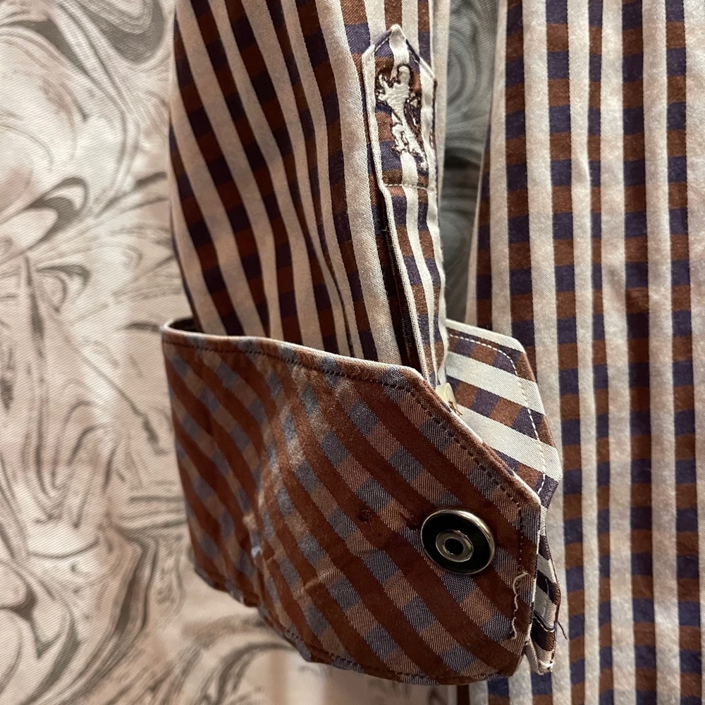 Bugatchi Long Sleeve Button Up - image 6